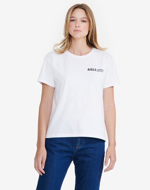 T-Shirt Ais24Wtsh007 blanc