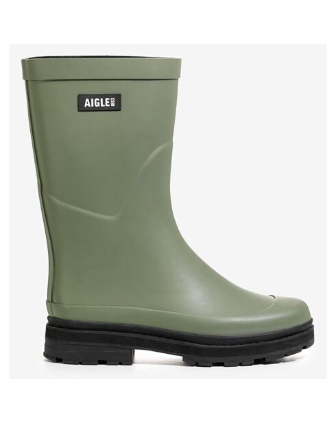 Bottes mid cut Mid Rain olivine