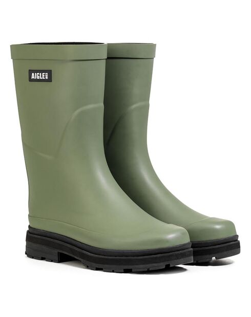 Bottes mid cut Mid Rain olivine
