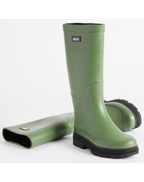 Bottes high cut Ultra Rain olivine