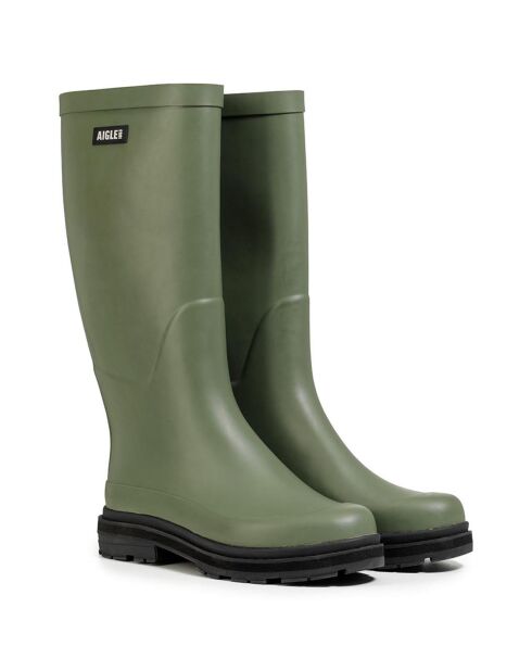 Bottes high cut Ultra Rain olivine