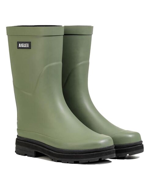 Bottes mid cut Mid Rain M olivine