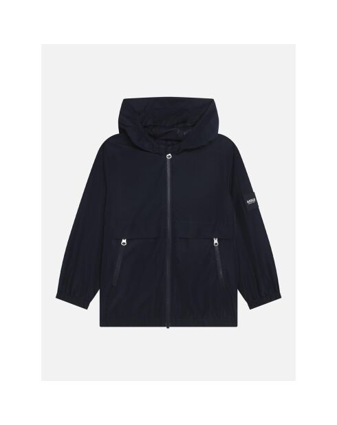 Parka Ks22Pam08 bleu foncé