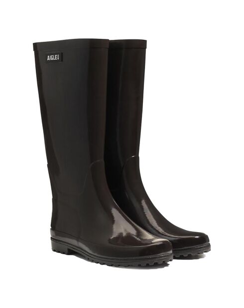 Bottes high cut Eliosa cacao