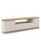 Meuble TV Veramont cashmere/pin atlantique - 180x44.6x44.5 cm