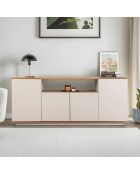 Buffet Arista cashmere/pin atlantique - 180x75x44.5 cm