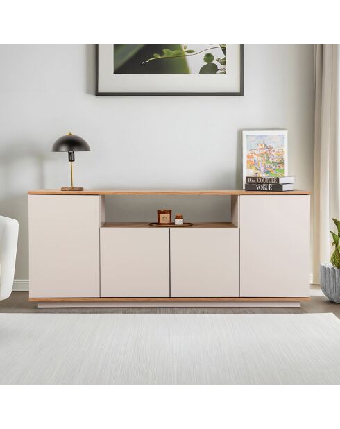 Buffet Arista cashmere/pin atlantique - 180x75x44.5 cm