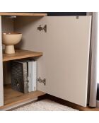 Buffet Arista cashmere/pin atlantique - 180x75x44.5 cm