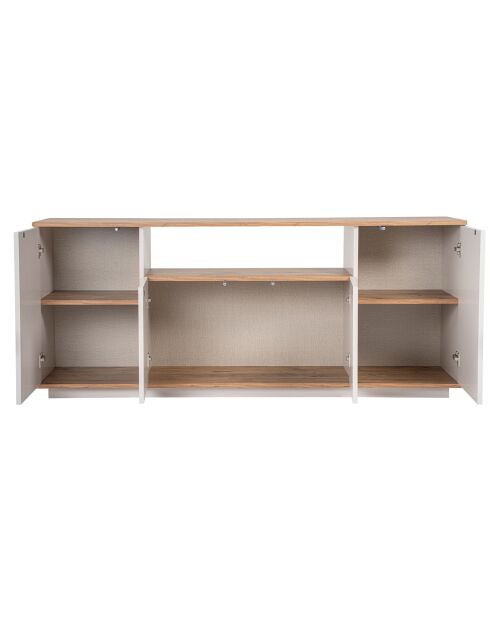 Buffet Arista cashmere/pin atlantique - 180x75x44.5 cm