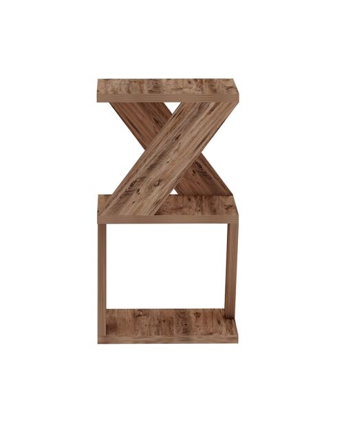 Table d'appoint Albeni pin atlantique - 29.6x54.2x29.6 cm