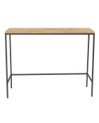 Console Canvas noire - 100x80x30 cm