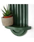 Etagère murale Raf verte - 40x20x9 cm