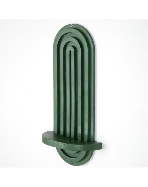Etagère murale Raf verte - 40x20x9 cm