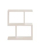 Table d'appoint Zet blanche - 45x51.4x17 cm