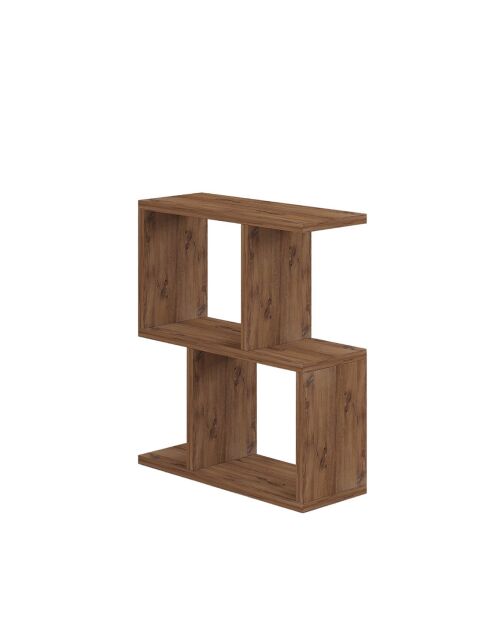 Table d'appoint Zet pin atlantique - 45x51.4x17 cm