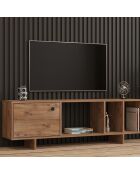 Meuble TV Folsom pin atlantique - 140x45x29 cm