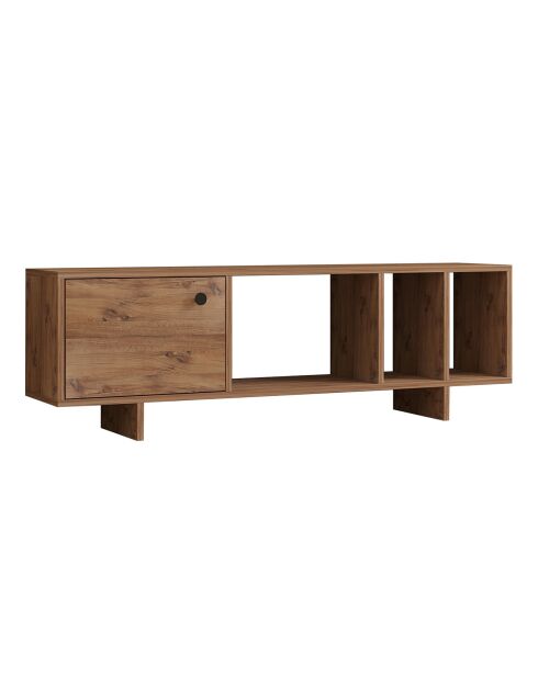 Meuble TV Folsom pin atlantique - 140x45x29 cm