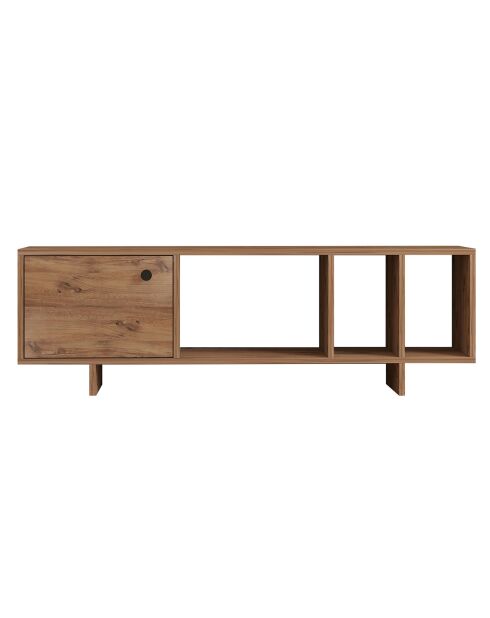 Meuble TV Folsom pin atlantique - 140x45x29 cm