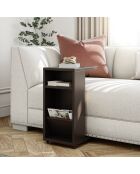 Table d'appoint Filinta anthracite - 30x63x40 cm