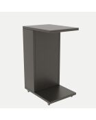 Table d'appoint Filinta anthracite - 30x63x40 cm