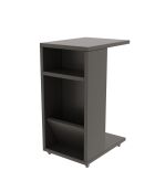 Table d'appoint Filinta anthracite - 30x63x40 cm