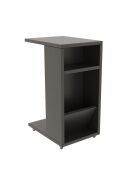Table d'appoint Filinta anthracite - 30x63x40 cm