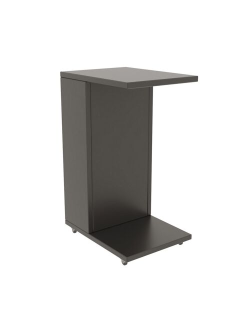 Table d'appoint Filinta anthracite - 30x63x40 cm