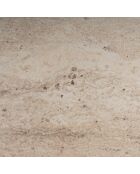 Mesa auxiliar Filinta de travertino - 30x63x40 cm