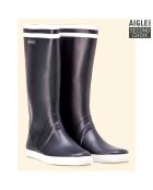 Bottes high cut Goeland marine/blanc