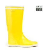 Bottes high cut Goeland jaune/blanc