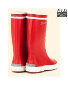 Bottes high cut Lolly-Pop rouge/blanc
