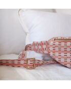 Sac banane en coton Vivi rose - 28.5x15x8 cm