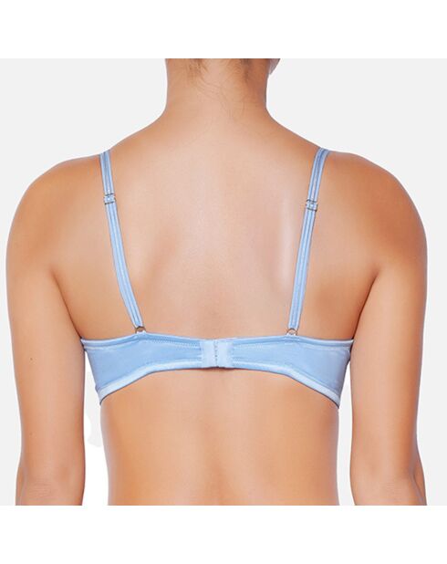 Soutien-gorge armatures bleu ciel