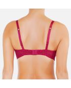 Soutien-gorge armature cerise