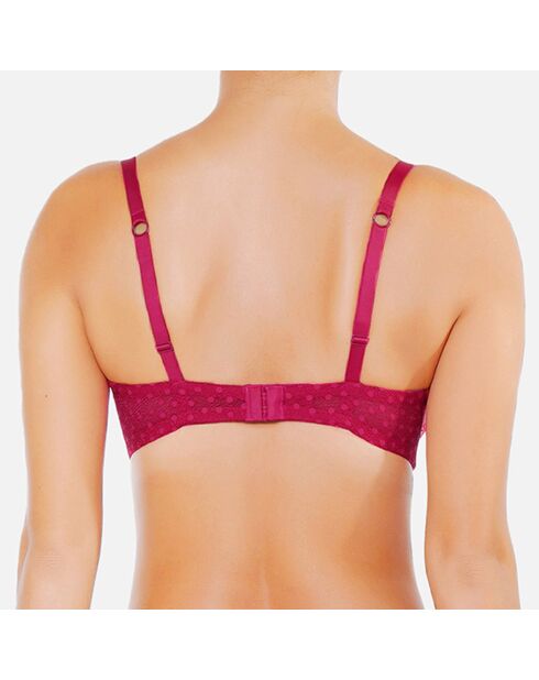 Soutien-gorge armature cerise
