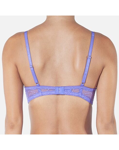 Soutien-gorge Eclatante armature mauve