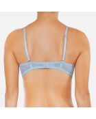Soutien-gorge armatures bleu ciel