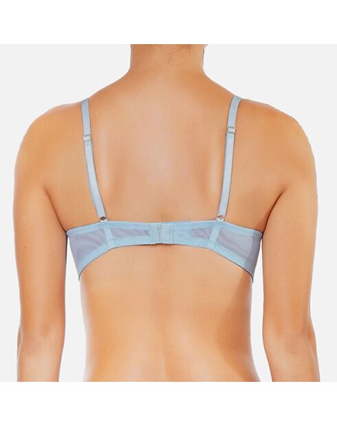 Soutien-gorge armatures bleu ciel