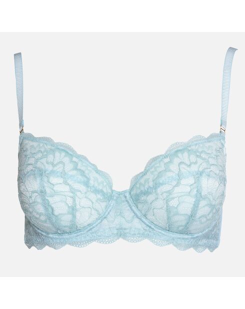 Soutien-gorge armatures bleu ciel