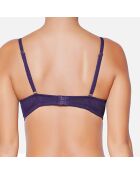 Soutien-gorge armatures aubergine