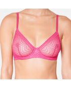 Soutien-gorge armature fushia