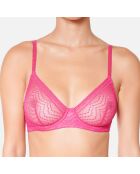 Soutien-gorge armature fushia