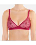 Bralette cerise