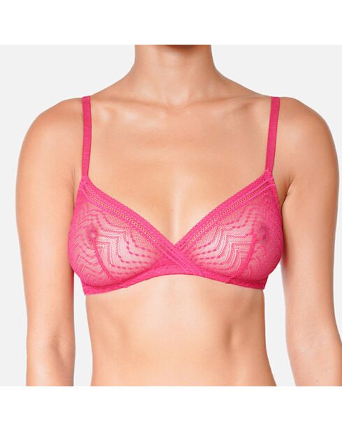 Fuchsiafarbener Bralette