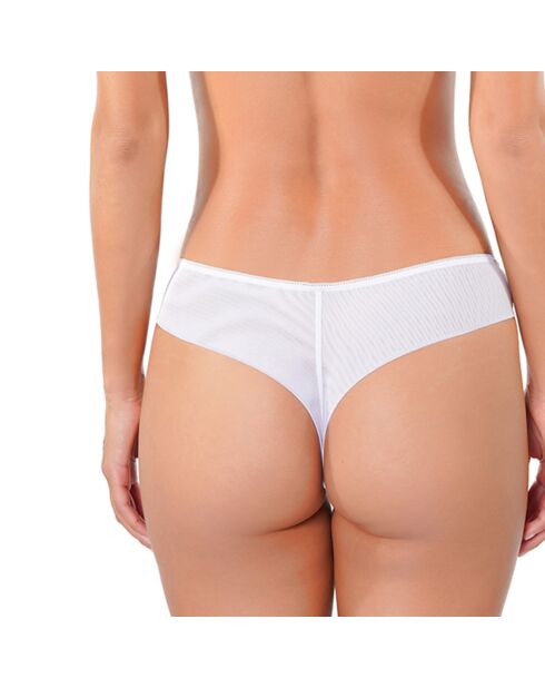 Tanga blanc