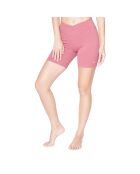 Rosafarbene Wintershorts