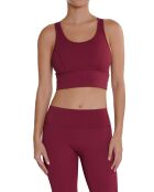 Crop top merlot