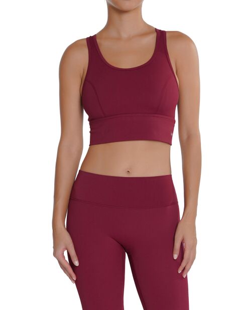 Crop top merlot