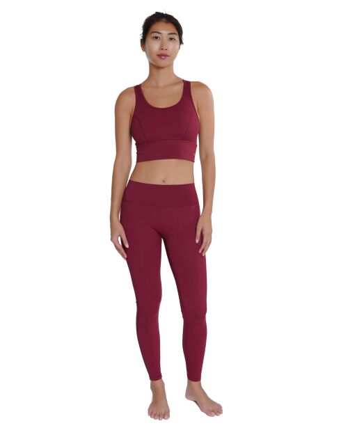 Crop top merlot