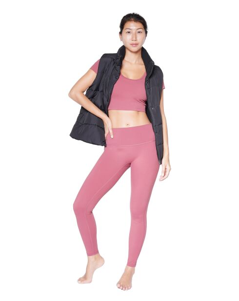 Rosafarbene Wintergamaschen